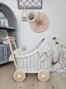 WikliBOX - Poppenwagen, wit, vintage – Gemaakt van wilg, Productafbeelding-voorbeeld 1