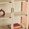 sweeek - Schrank aus Stahl und gehärtetem Glas, 2 Türen, Produktbild-Vorschau 4