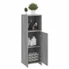 vidaXL Armoire de salle de bain Gris Sonoma 30x30x95 cm Voir les images du produit 5