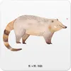 Mr. & Mrs. Panda Untersetzer für Gläser Nasenbär 10er Set - Produktbild-Vorschau 1