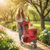 PawHut Hundewagen Faltbar Hundebuggy bis 10kg mit Produktbild-Vorschau 2