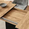 Esstisch Vicco Fenaro Schwarz/Eiche 120 x 80 cm mit offenen Produktbild-Vorschau 4