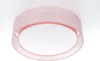 Deckenleuchte E27 rund Ø 60 cm Rosa 2-flammig Modern Produktbild-Vorschau 5