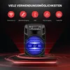 Pyle Bluetooth PA Musikbox, Partybox, Karaoke Maschine, Produktbild-Vorschau 3