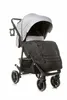 4Baby | Wózek spacerowy - Jasnoszary - z aluminiową ramą - Podgląd zdjęcia produktu 5