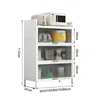 SevenComfort Armadio da cucina alto - Scaffale da cucina a Anteprima dell’immagine prodotto 8