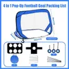 4 in 1 Fußballtor Trainer, Fussballtore, Fußballtor für Produktbild-Vorschau 2