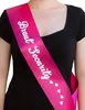 Oblique Unique Schärpe Braut + Braut Security Schärpen Set Produktbild-Vorschau 3