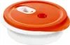 Mikrowellenteller tief 1 l CLEVER, Farbe:Rot Produktbild-Vorschau 1