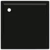 vidaXL Duschtasse ABS Quadratisch Schwarz 80x80 cm Produktbild-Vorschau 6