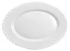 ORION Servierplatte aus Glas in WEISS oval Servierteller Produktbild-Vorschau 6