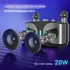 Tekoo Karaoke Maschine Set mit 2 kabellosen Mikrofonen, 20W Produktbild-Vorschau 4