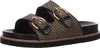 Sandales plates Rieker pour femmes, couleur noire, style Voir les images du produit 4