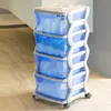 Bama Insieme Ladesysteem met Wieltjes 4 Laden 36x40x80 cm Anteprima dell’immagine prodotto 3