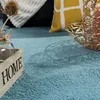 Türkiser Teppich weich dekorativ pflegeleicht ideal für Produktbild-Vorschau 2