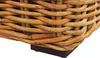 BELIANI Sofa ogrodowa naturalna rattanowa 3-osobowa kanapa Podgląd zdjęcia produktu 8