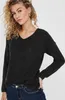 ONLY ONLCAMILLA V-NECK L/S PULLOVER KNT Dark Grey Melange S Produktbild-Vorschau 4