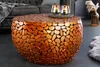 riess-ambiente Table basse ronde STONE MOSAIC 75 cm cuivre Voir les images du produit 3