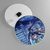 Wanduhr - Rund - Glasuhr - Asien bangkok stadt architektur Produktbild-Vorschau 2