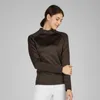Eskadron Damen Shirt Half-Zip Platinum teak brown Platinum Produktbild-Vorschau 10