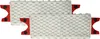 Two cleaning pads with red plastic attachments are shown against a white background. Produktbild-Vorschau