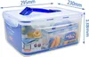 A clear, well-lit product shot of a Lock & Lock food storage container with dimensions indicated. Voir les images du produit