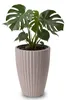 Grote, outdoor bloempot ZENTO, kleur taupe, afmetingen 39 x Productafbeelding-voorbeeld 1