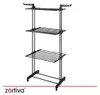 Asciugatrice pieghevole verticale con ruote, altezza 178 cm Anteprima dell’immagine prodotto 14
