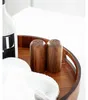 Salière et poivrière Acacia Nivo - Lot de 2 en bois Voir les images du produit 3