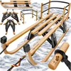 KESSER® Holzschlitten Premium Schlitten faltbar Kinder Produktbild-Vorschau 1