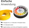 ECENCE 1 Stck. pH Teststreifen auf Rolle, Messbereich 0-14, Produktbild-Vorschau 3