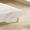 DEWINNER Sommier 140x200 | Sommier Tapissier en Tissu Blanc Voir les images du produit 5