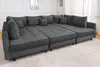 riess-ambiente Moderne XXL Wohnlandschaft KENT 305cm Produktbild-Vorschau 5