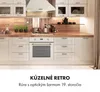 Klarstein Elizabeth, elektrická vstavaná rúra, retro Náhľad obrázku produktu 2