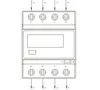 Compteur électrique numérique triphasé Eastron SDM72DR Voir les images du produit 3