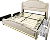 Letto imbottito Sweiko 140×200, letto matrimoniale con 4 Anteprima dell’immagine prodotto 4