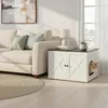 Relaxdays: armadio per lettiera per gatti, con divisorio Anteprima dell’immagine prodotto 2