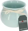 KOTARBAU® Keramik-Blumentopf Rund Minzegrün Übertopf  ⌀ 17 Produktbild-Vorschau 1