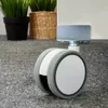 SOTECH Möbelrolle Hamm Ø 60 mm weiß/grau – U-Profil (2 Produktbild-Vorschau 5