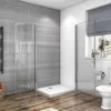 76(Falttür)x76(Drehtür)x185cm Nano ESG Drehtür Falttür Produktbild-Vorschau 5