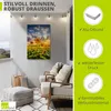 ARTland Wandbild Alu für Innen & Outdoor Sonnenblumen im Produktbild-Vorschau 3