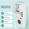 Skříňka do koupelny Merax pro pračku, skříňka na pračku se Náhled obrázku produktu 6