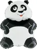 Teddybär Folienballon Pandabär Tiere 69cm Produktbild-Vorschau 3