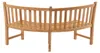 Lesli Living Teak Gartenbank Round Produktbild-Vorschau 2