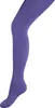 Damen Strumpfhose aus Baumwolle Glatt Unifarben Hellviolett Produktbild-Vorschau 2