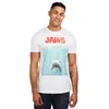 Jaws - T-shirt pour homme TV394 (XL) (Blanc/Bleu/Rouge) Voir les images du produit 3
