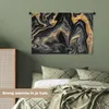MuchoWow® Wandteppich Wandbehang Marmor - Acryl - Gold - Produktbild-Vorschau 4