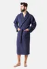 Peignoir pour homme Ladeheid en tissu éponge 100 % coton à Voir les images du produit 3