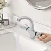 Chromowana bateria umywalkowa Obrotowa bateria 360° Bateria Podgląd zdjęcia produktu 3