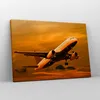 Bild auf Leinwand - Leinwandbild - Passagier Flugzeug Produktbild-Vorschau 4